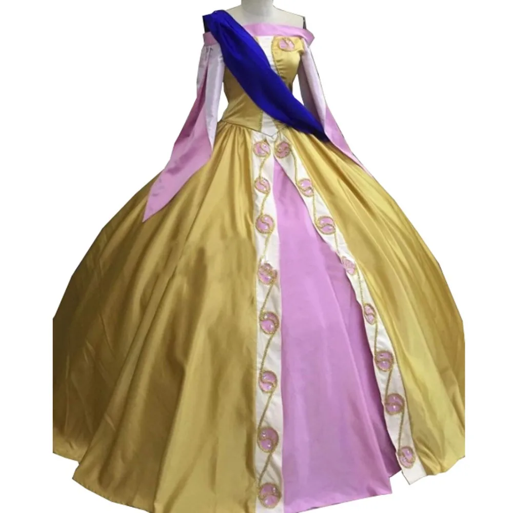 

2019 Princess Anastasia Fancy Cosplay Dress Princess Cosplay Costume For Adult Women Halloween Party Custom Made