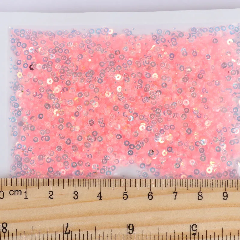 4000Pcs/Lot 10g 2mm Flat Round Loose sequins Paillettes Sewing Wedding Craft,Colorful Nail Arts,Nightclub Dress Sew Accessories