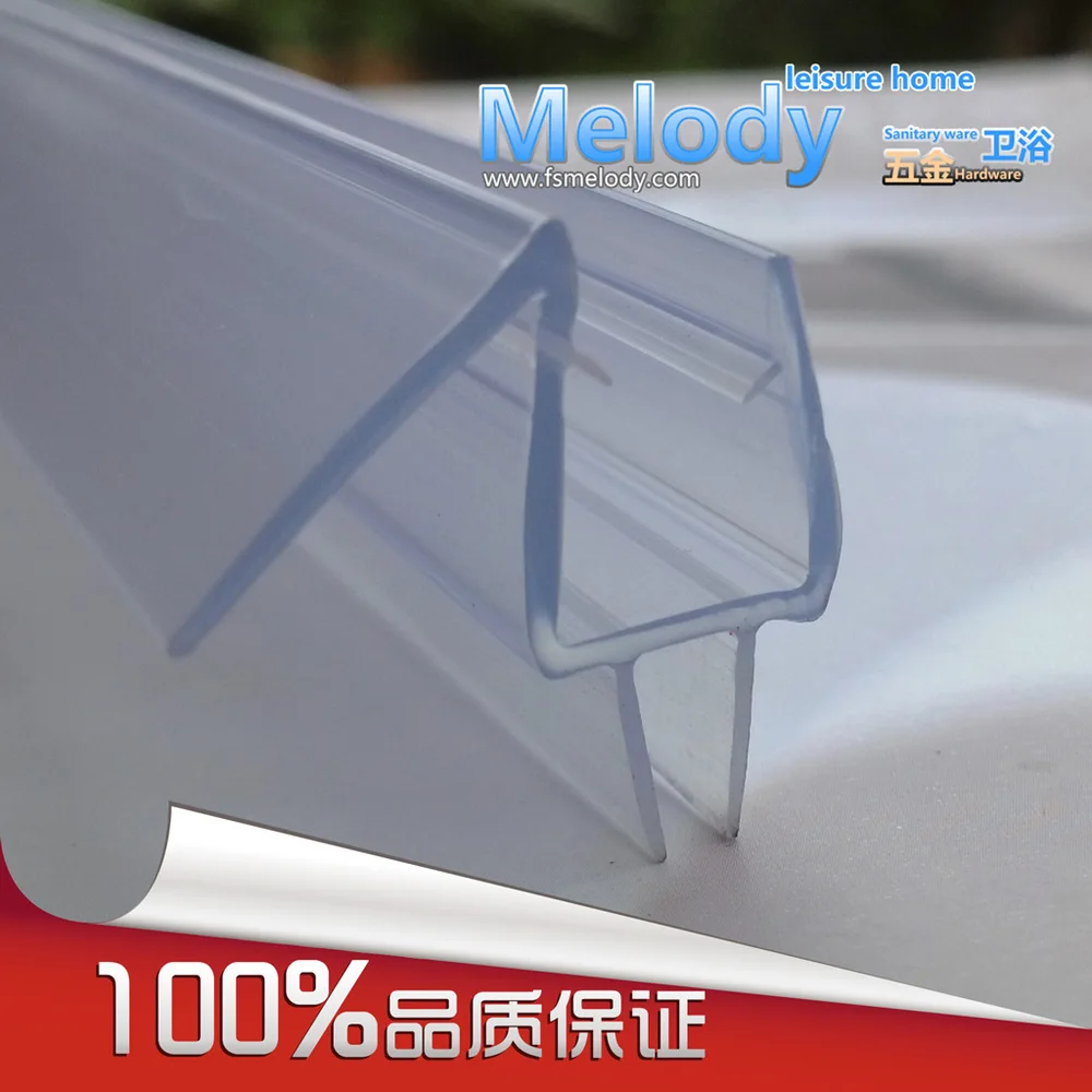 

5 pcs in a package Me-310 Bath Shower Screen Rubber Big Seals waterproof strips glass door seals length:700mm gap 3-7mm