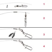 Copper Fishing Tube Crimp Sleeves 100pcs #3