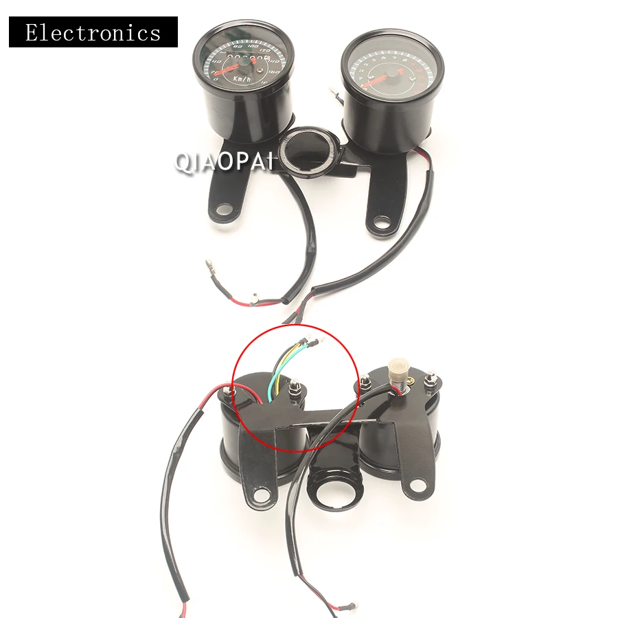 Motorcycle Mechanics Instruments Electronic Meter Odometer Speedometer Pointer Digital Instruments KM/H for Honda Yamaha Suzuki