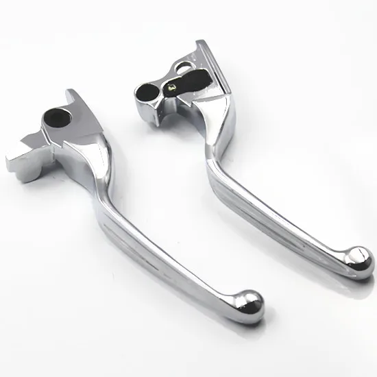 Chrome Clutch Brake Levers for Harley Electra Glide Road Glide Road King Tri Glide Street Glide FLHX 2008-2013 2014