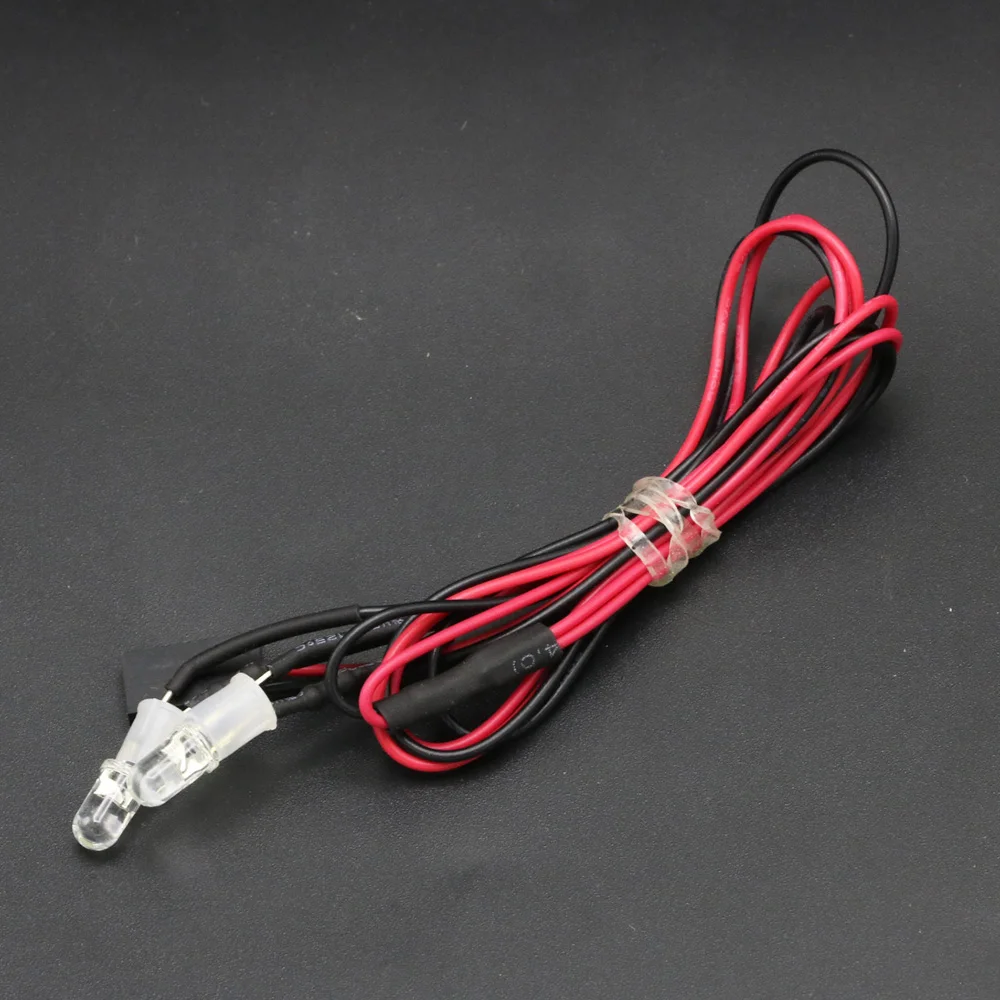 2/3/4/6/8 Lichter 70 cm Länge RC LED Nacht Scheinwerfer Scheinwerfer 3/5mm LED Licht für Modell Drift Crawler Auto Für RC Auto – Detail 12