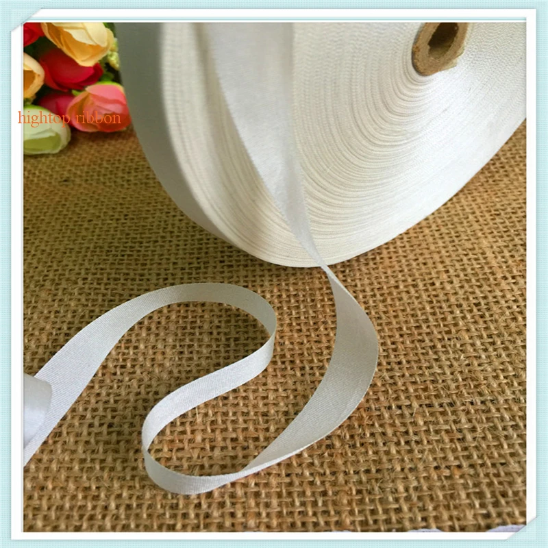 undyed Pure Silk Ribbon for Embroidery and Handcraft Project, Costume Accessory,White, Genuine, Free Shipping, 10mm 15mm size