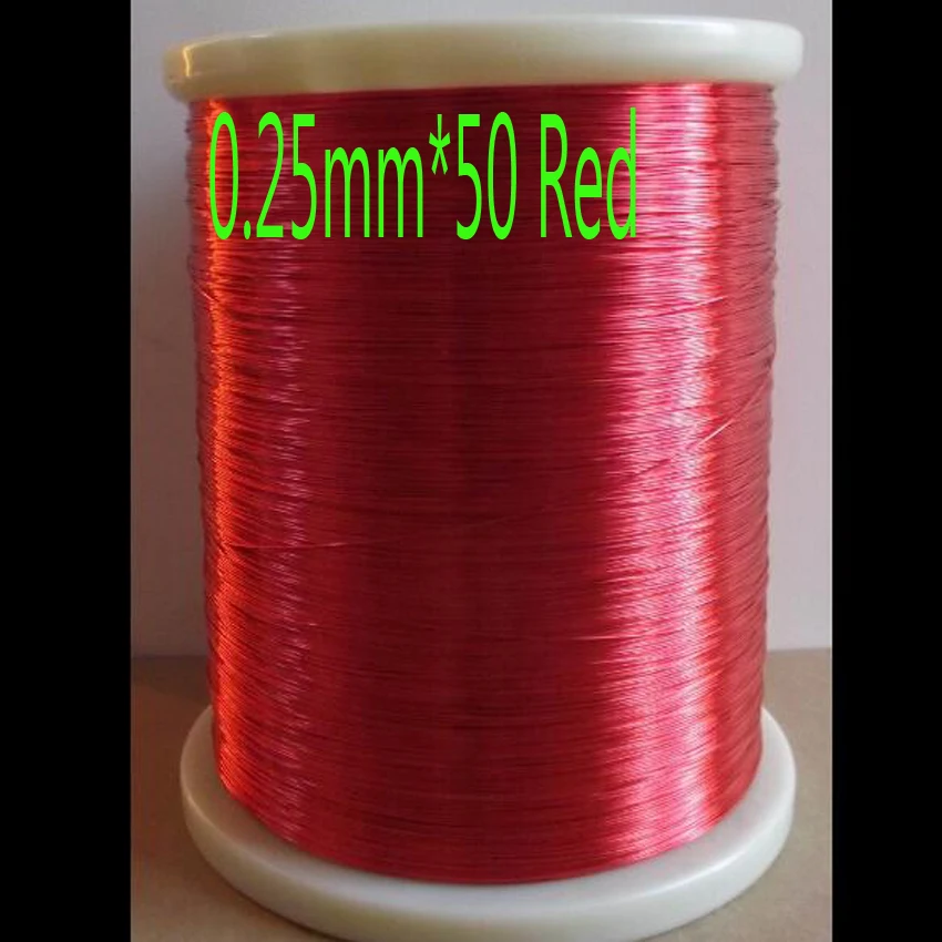 

cltgxdd 0.25 mm 50m/ pc, QA-1-155 New Polyurethane Enameled Wire,Copper wire Red