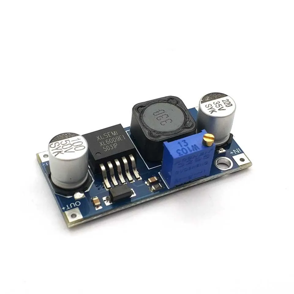 XL6009 DC-DC Booster โมดูลโมดูลเอาต์พุตปรับได้ Super LM2577 Step - up โมดูล