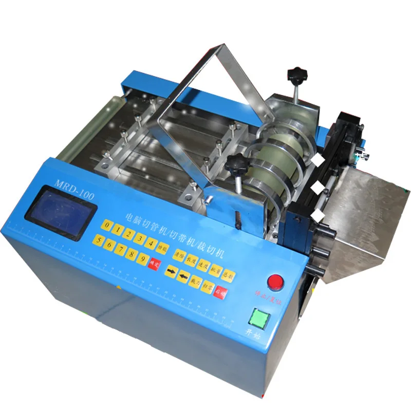 Heat Shrink Tubing Pipe Cutting Machine Pvc Pipe Cutting Machine Silicone Tube Machine PET Slicer Wire Cable Cutting Machine