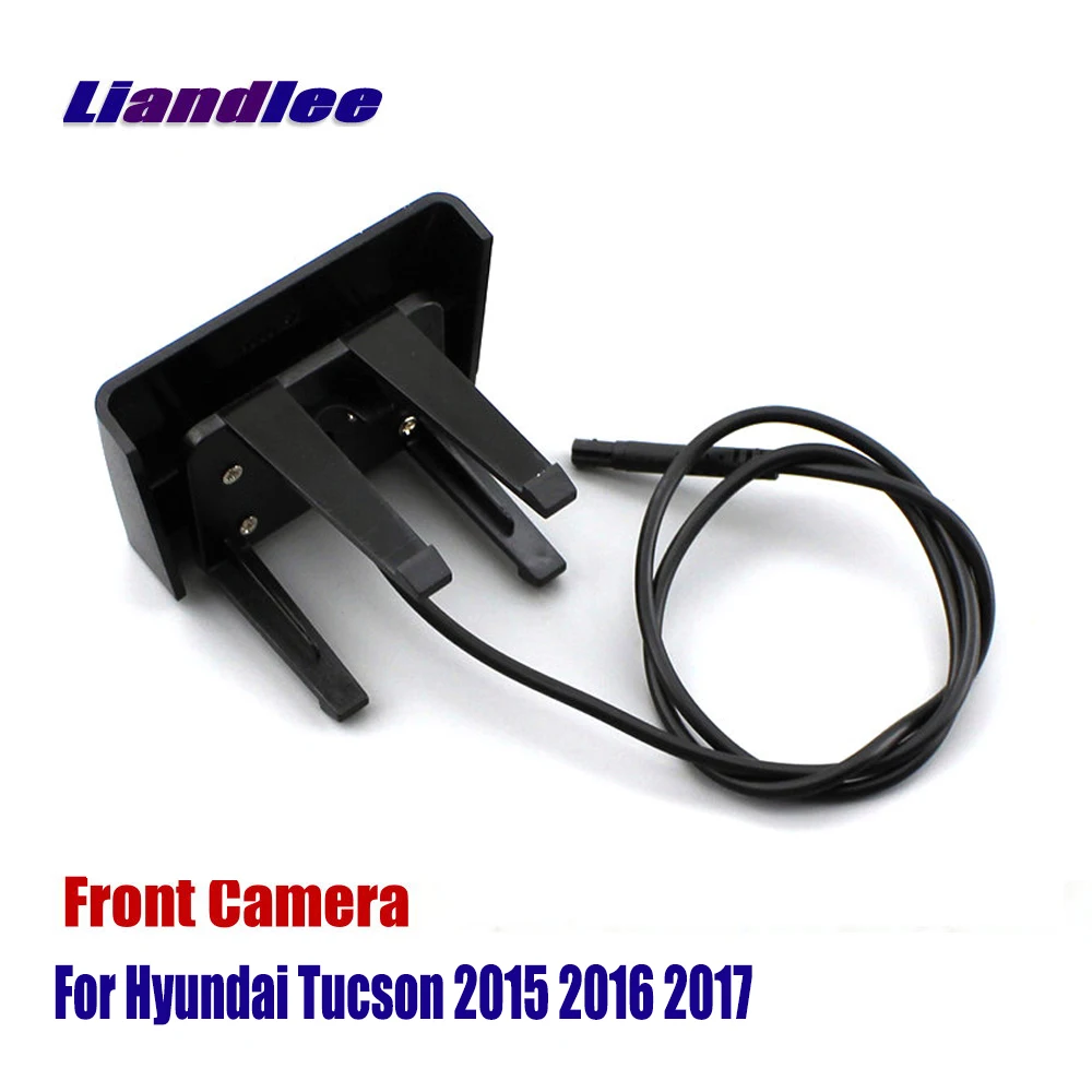 Liandlee Car Front View Camera AUTO For Hyundai Tucson 2015 2016 2017 ( Not Reverse Rear Parking CAM )