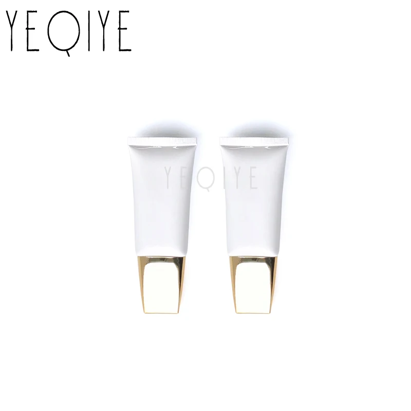 【20PCS】30g Flat Soft Tube Empty Bottle 30ml Cosmetic Make Up Eye Cream Lotion  Essence Squeeze Filling Container Free Ship