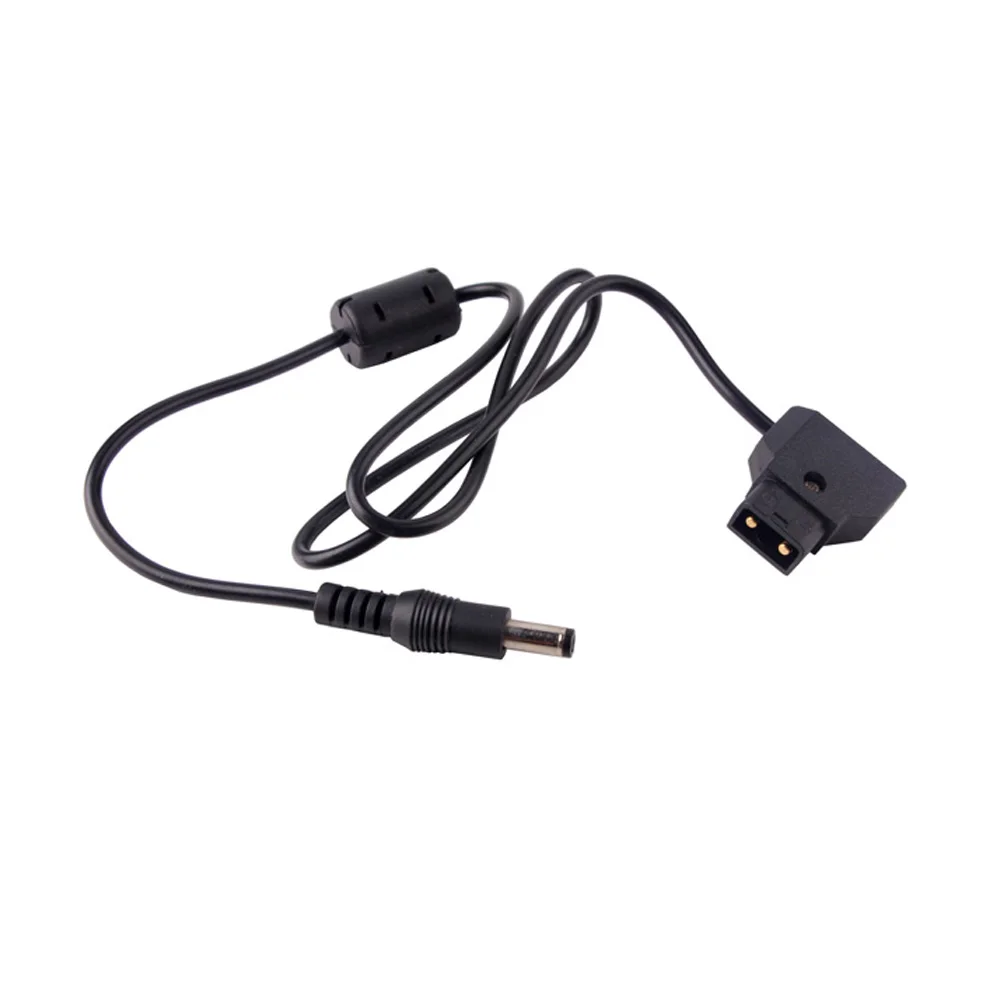 New D-tap Power Supply Cable Adapter DC Plug 5.5x2.5mm 100cm for BMD BMCC Camera