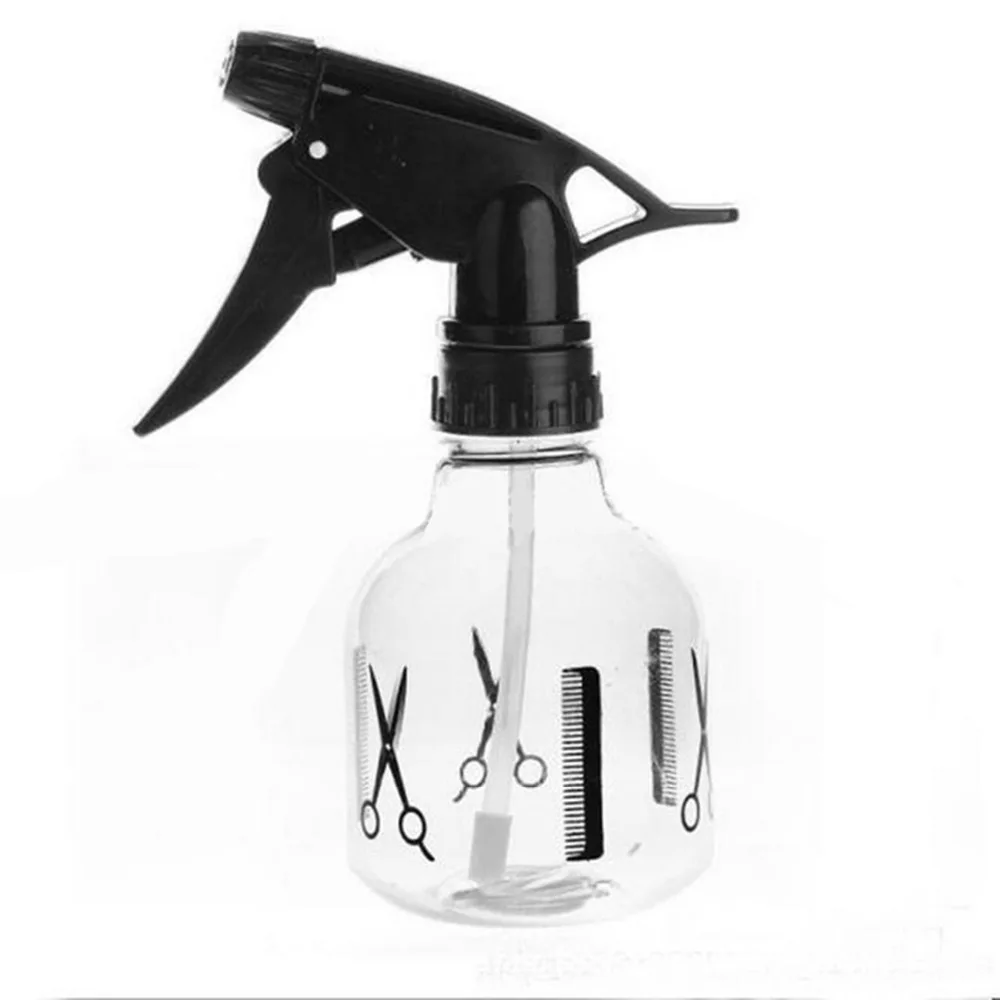 

2pcs/lot 250ml Transparent Plastic Hair Salon Hairdressing Water Spray Empty Sprayer Refillable Bottle Barber Styling Tool