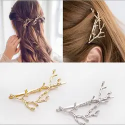 Elegant Metal Tree Branch Hairpins Hair Clips for Women barrettes Female Headwear Alloy Hair Accessories Hair Clip New