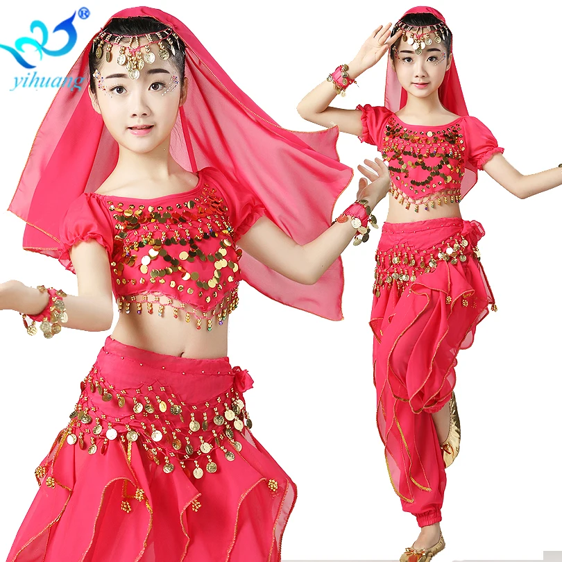 Traje Bebe Halloween Disfraz Danza Del Vientre Niñas Traje Con