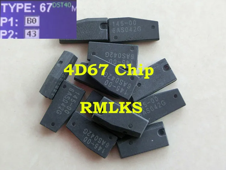 RMLKS  High Quality 4D67 Chip Auto Car Transponder ID:4D(67) Chip Fit For Toyota Camry Corolla Transponder Chip