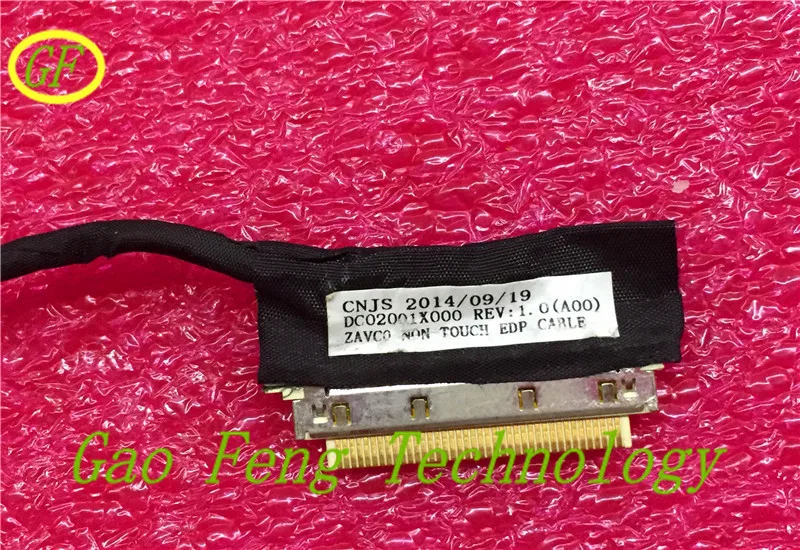 Wholesale CN-0FG0DX For Dell Inspiron 5545 5547 15r-5545 15-5547 Flex Lcd LVDS Cable P / n: DC02001X000 0FG0DX 100% test ok