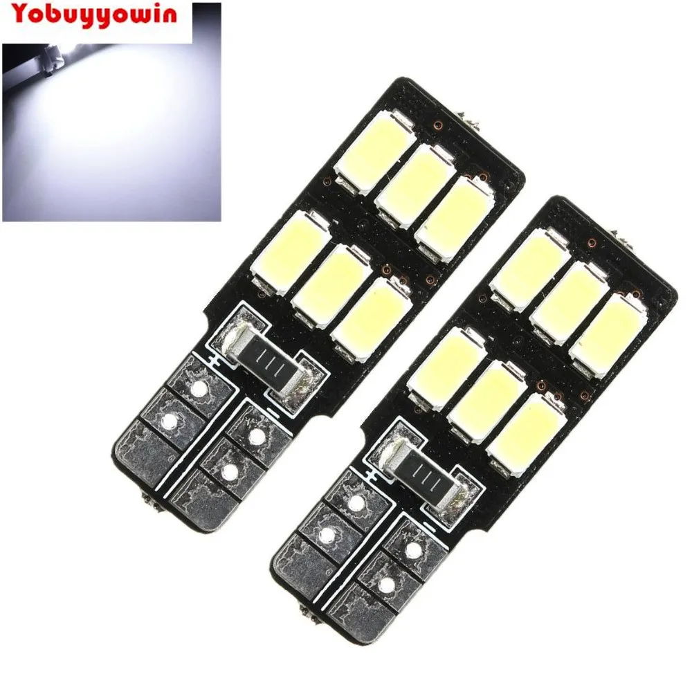 10x T10 Canbus W5W 6SMD Auto Vehicule Ampoule LED Voiture Lampe 194 168 Blanc Pur(6000-8000k)12V 2.5W