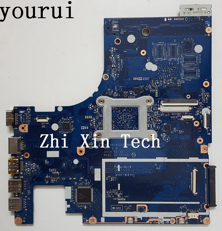 

yourui ACLU9/ ACLU0 NM-A311 Main Board For Lenovo G40-30 Laptop Mortherboard DDR3 With N3530 CPU 100% Working