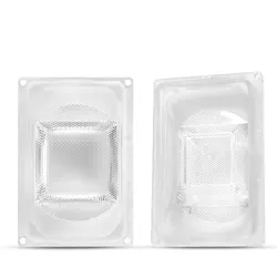 1 set LED Lens Reflector For LED COB Lamps Include: PC lens+Reflector+Silicone Ring Lamp Cover shades FloodLight DIY