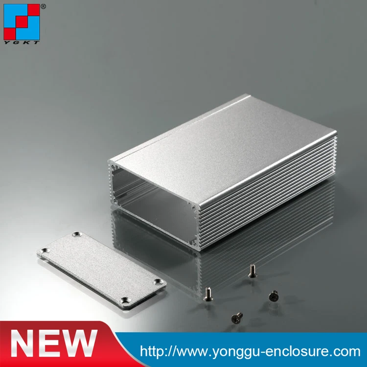 

66*27*100mm Custom Aluminum Extruded Housing for Instrument equipment PCB aluminum enclosure case/aluminum electronic enclosure