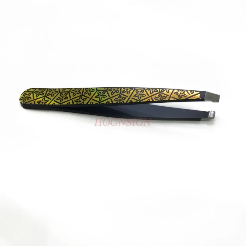 طرف مائل أدوات ماكياج الحاجب الملقط Forcep الفولاذ المقاوم للصدأ الرموش الصناعية كليب مزيل الشعر أداة تجميل الوجه يشكلون بيع