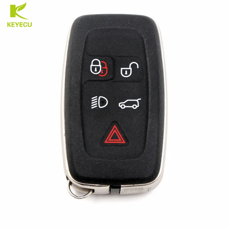 KEYECU Thay Thế Từ Xa Thông Minh Key FOB 5 Nút 315MHz/ 434Mhz Cho LR4 Range Rover Evoque/Thể Thao 2010-2015 KOBJTF10A Với Lời Nói