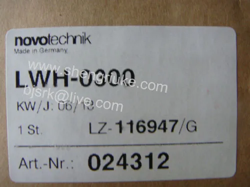 Imagem -02 - Sensor de Posição Novotechnik Kwh 0075 Kwh 0100 Kwh 0130 Kwh 0150 0175 Kwh Lwh0300