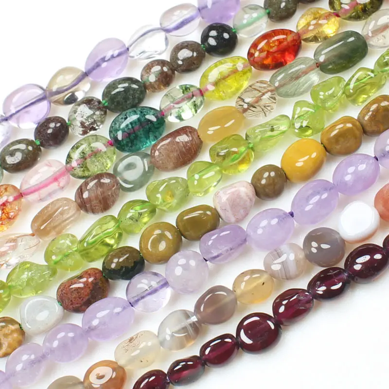 

Natural Amethyst,Craystal,Agate,Charoite , Aquamarine Inregular /Freeform Beads15inch , For DIY Jewelry Making, pendant,necklace