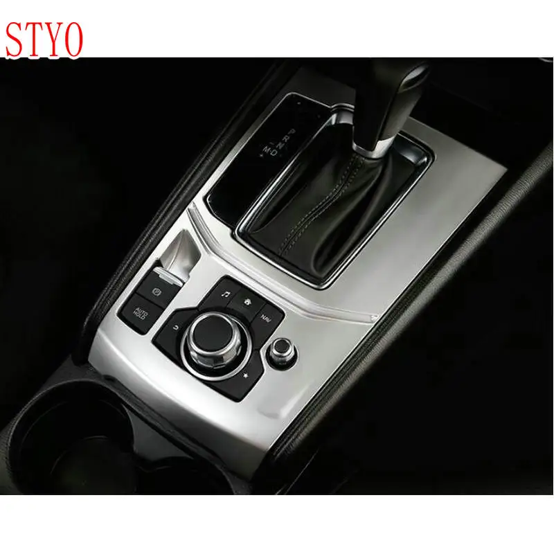 

STYO Car ABS Inner Gear Shift Box Panel Cover Trim For LHD Mazdas CX-5 CX5 2017 2018 2019 2020