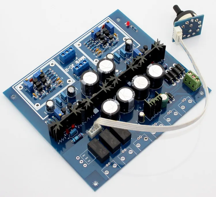 ZTX550 ZTX450 K364 J104 irf9610 irf610 ايفي JC-2 المضخم مجلس مع 3 طرق الإدخال التبديل مجلس preamp