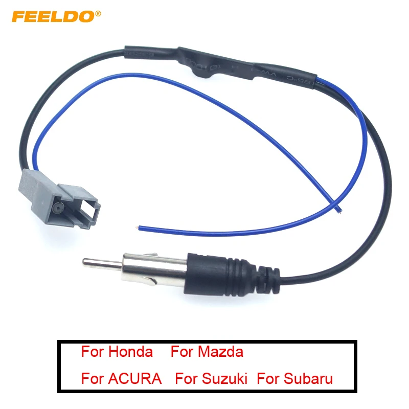 

10Pcs Car Stereo Radio Antenna Wiring Plug Adapter With Amplifier FM Wire Harness for Honda Aftermarket Installation Cable