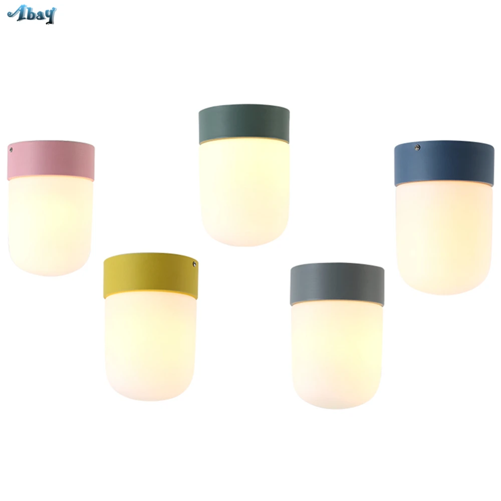 

Nordic Cylinder Shape Ceiling Lights for Kitchen Bathroom Bedroom Dining Room Ceiling Lamps Modern Home Decor Lights Fixtures