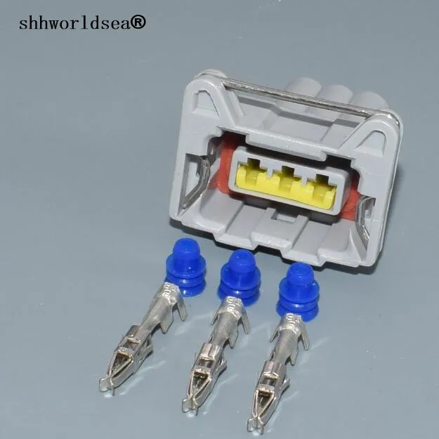 

shhworldsea 3pin 1.5mm Auto Accessories Housing Plug Waterproof Wiring Harness Connector