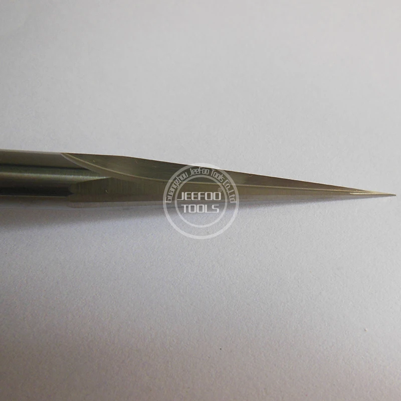 8*50H*10degree*0.3*150L Solid Carbide 2 Flutes Taper flat tip Cutting Tools/double flute engraving bits