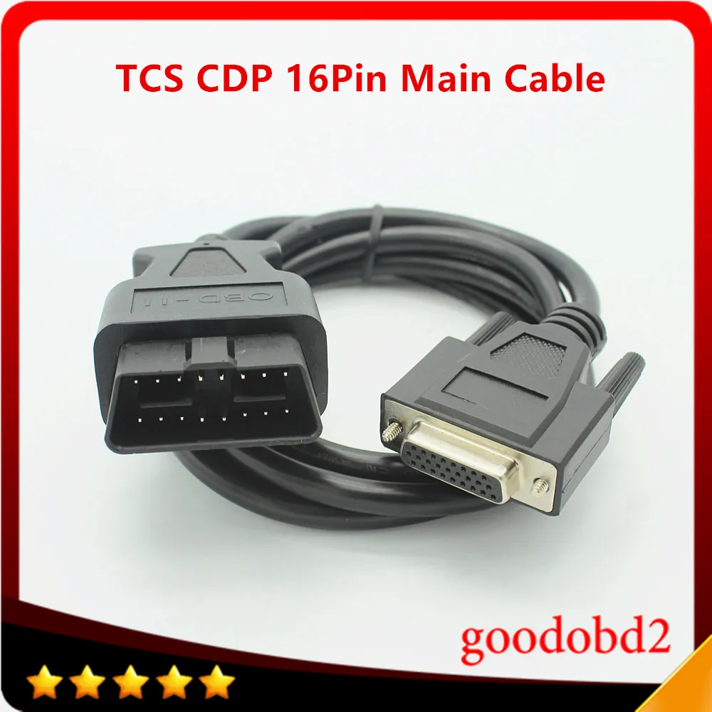 OBDII 16 pin main cable Suitable for tcs scanner cdp pro plus OBD2 auto cable obd 16pin testing cable  multidiag pro  cable