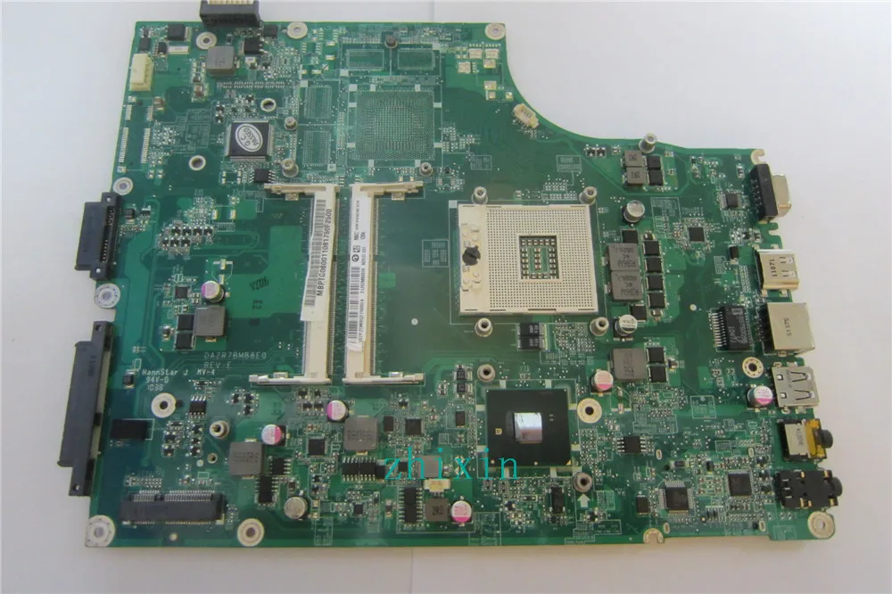 yourui MB.PTG06.001 MBPTG06001 laptop motherboard for ACER 5820 5745 5745G series DAZQ7BMB8E0 INTEL HM55 GMA HD DDR3 Mainboard