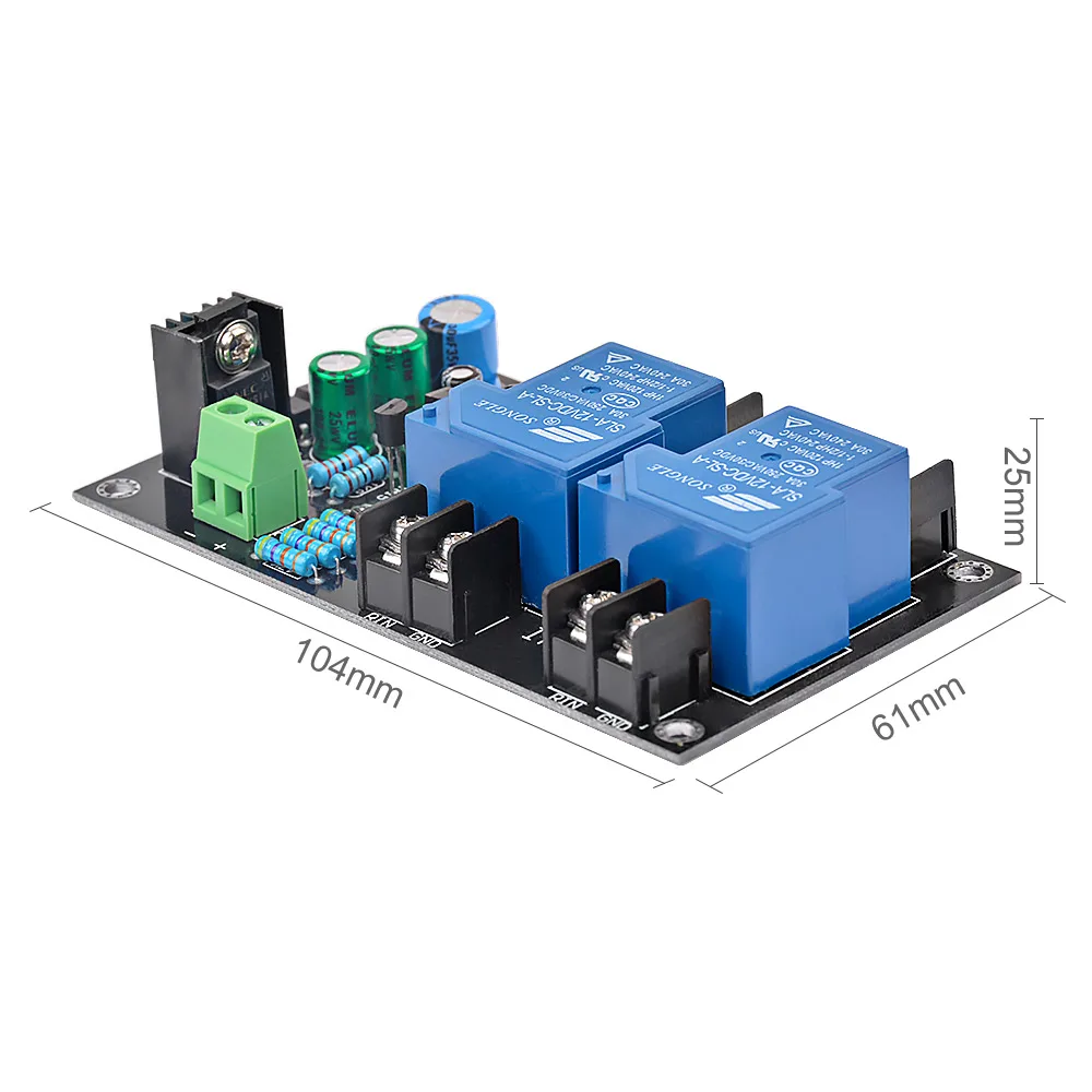 AIYIMA-Kit De Placa De Proteção Para Amplificador De Carro, Peças Do Kit DIY, Desempenho Confiável, 2 Canais, Alta Potência, 2.0