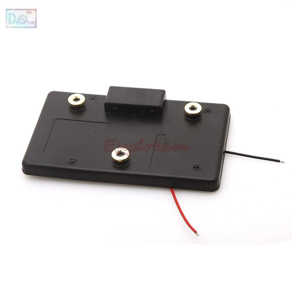 Placa adaptadora de batería para Anton Bauer, fuente de alimentación de montaje dorado, DSLR Rig d-tap A-GP