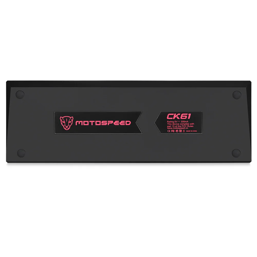 MOTOSPEED CK61 Gaming Mechanical Keyboard RGB Keyboard with Blue Red Switch Speed All Anti-ghost Keys For PC Computer Gaming