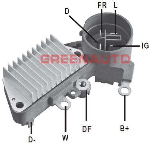 

14V New Alternator Voltage Regulator 126000-0570 For Alternator OEM 100211-1350 100211-1370 3100PE7660