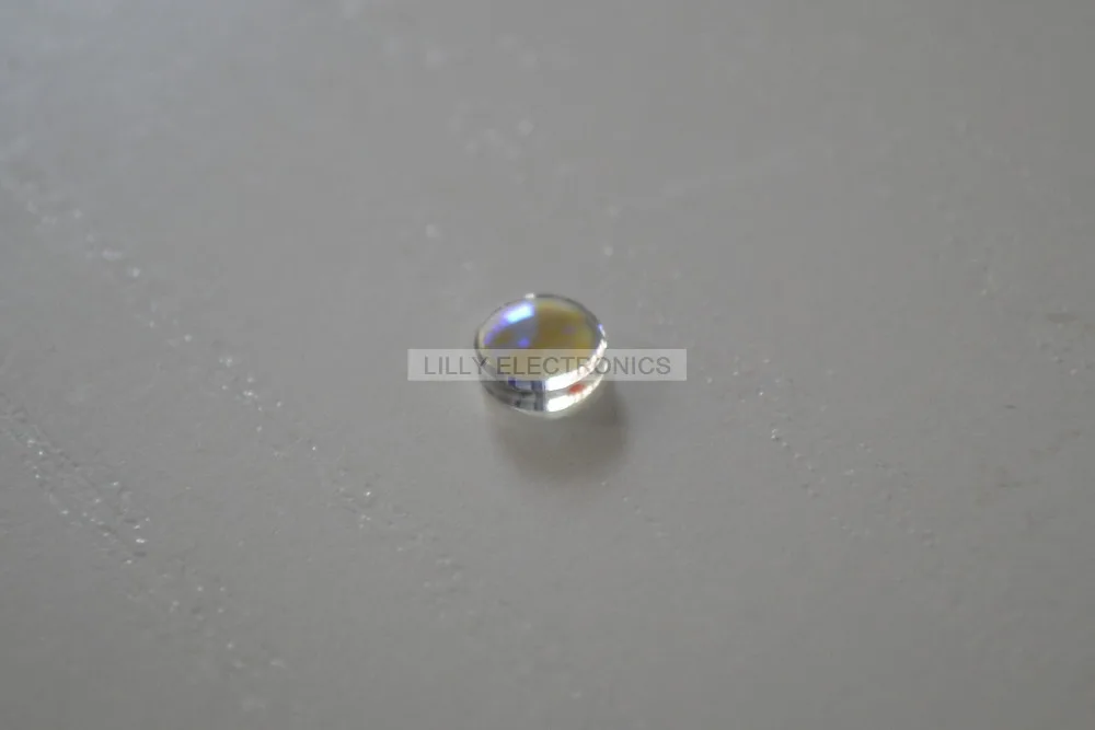 Laser Collimating Optical Lens 12mm Focus / 6mm Diameter Aspherical Glass Lens