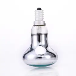 Bombilla incandescente E14 Edison, 60W, 300lm, 220-240V, lámpara de Lava transparente para interiores, R50, punto de reflexión, J2