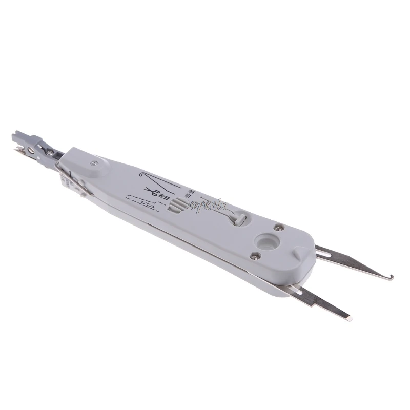 Ethernet Network Patch Panel Faceplate Punch Down Tool RJ11 RJ45 Cat5 with Sensor Drop ship