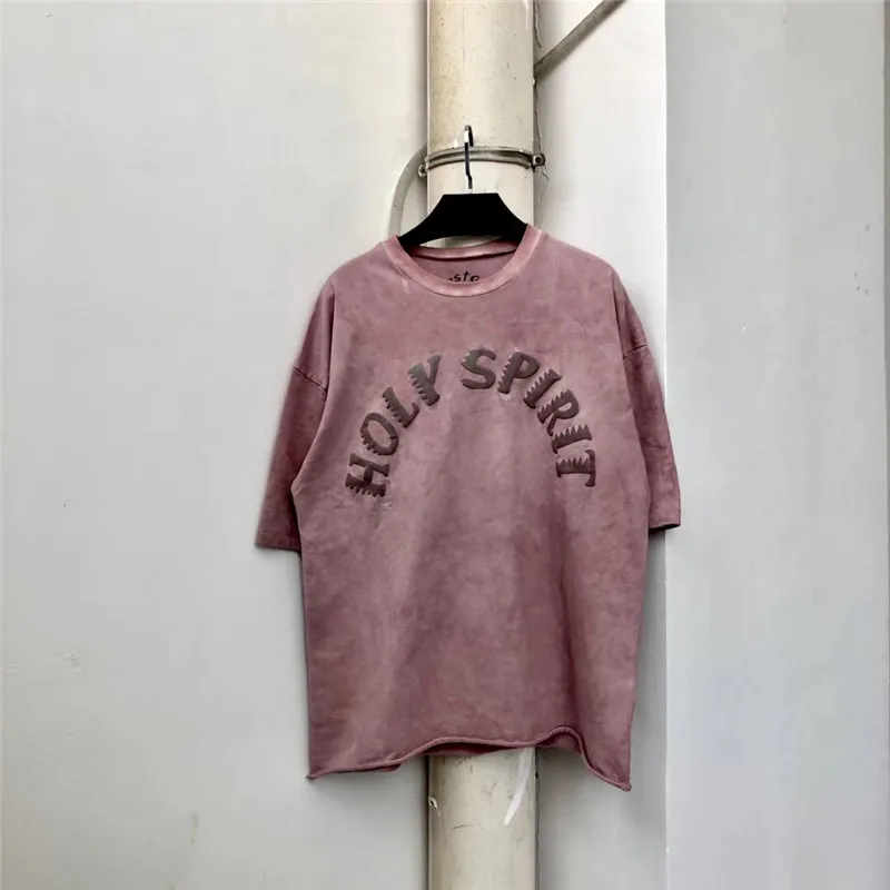 Hip-hop Kanye West Sunday Service Holy Spirit CPFM T shirts Best Quality Men Women Casaul Top Tee Kanye West T-Shirts