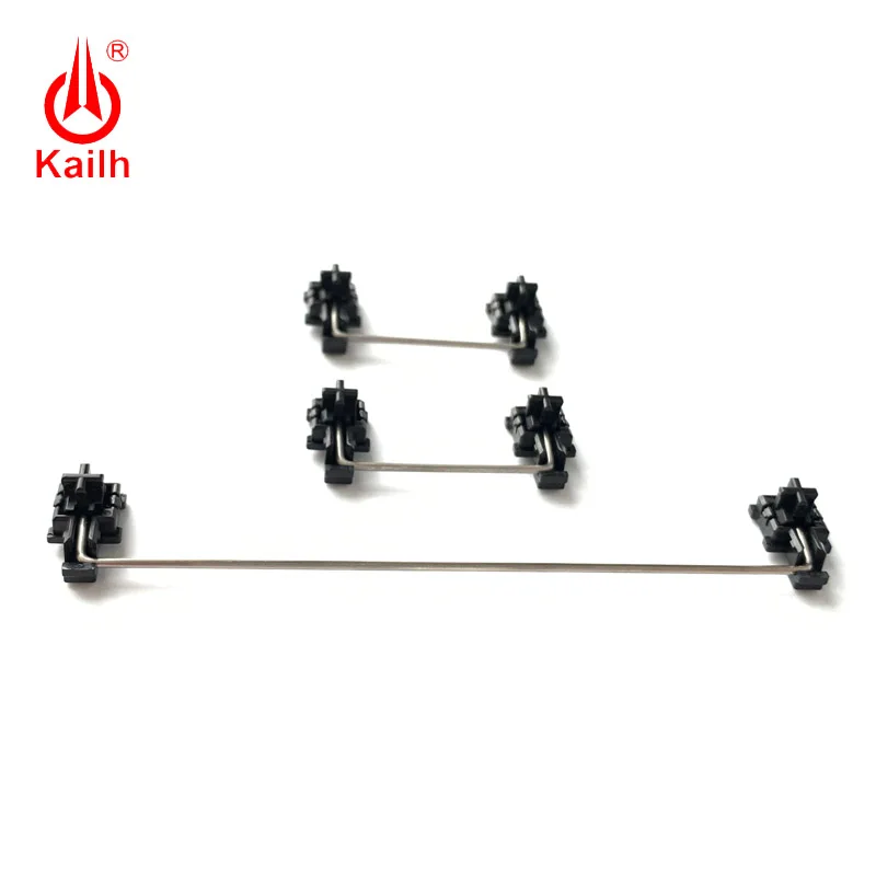 Kailh plate mounted stabilizers black case  for 1350 Chocolate Switches Mechanical Keyboards 2u 6.25u