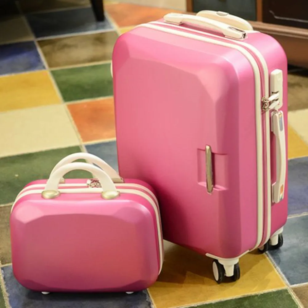 2019 New Hot sales One set Trolley case suitcase set/travell case luggage/Pull Rod trunk rolling spinner wheels/PC boarding bag