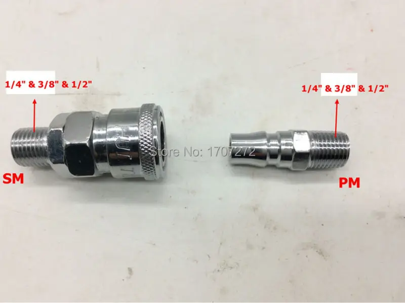 Conector rápido de tubo neumático, ajuste de giro rápido de pagoda estilo C, Envío Gratis