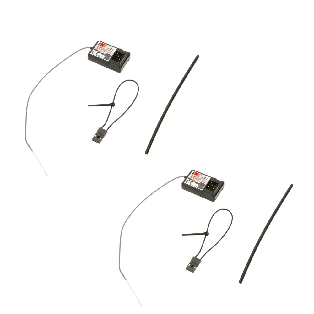 1/2/4 stuks Flysky FS-GR3E 3 Kanaals 2.4G GR3E Ontvanger met Failsafe GT3B GR3C Upgrade voor RC Auto Vrachtwagen Boot GT3 GT2 Zender