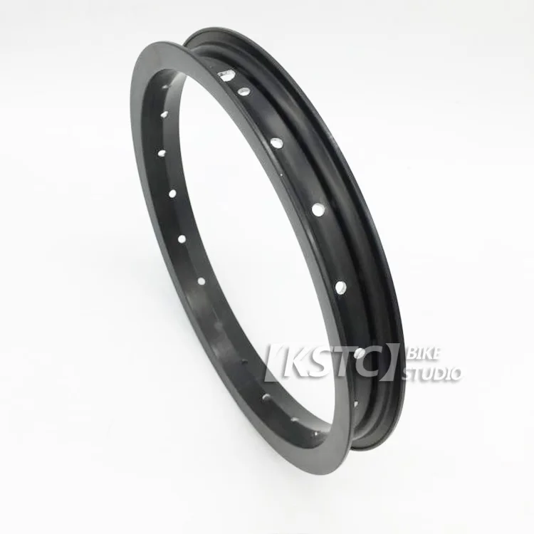 12 Inch BMX Bicycle Rims A/V Single layer Aluminum Alloy Children\'s Bike Rims 20 Hole Sliding Step Bicycle Wheel Accessories