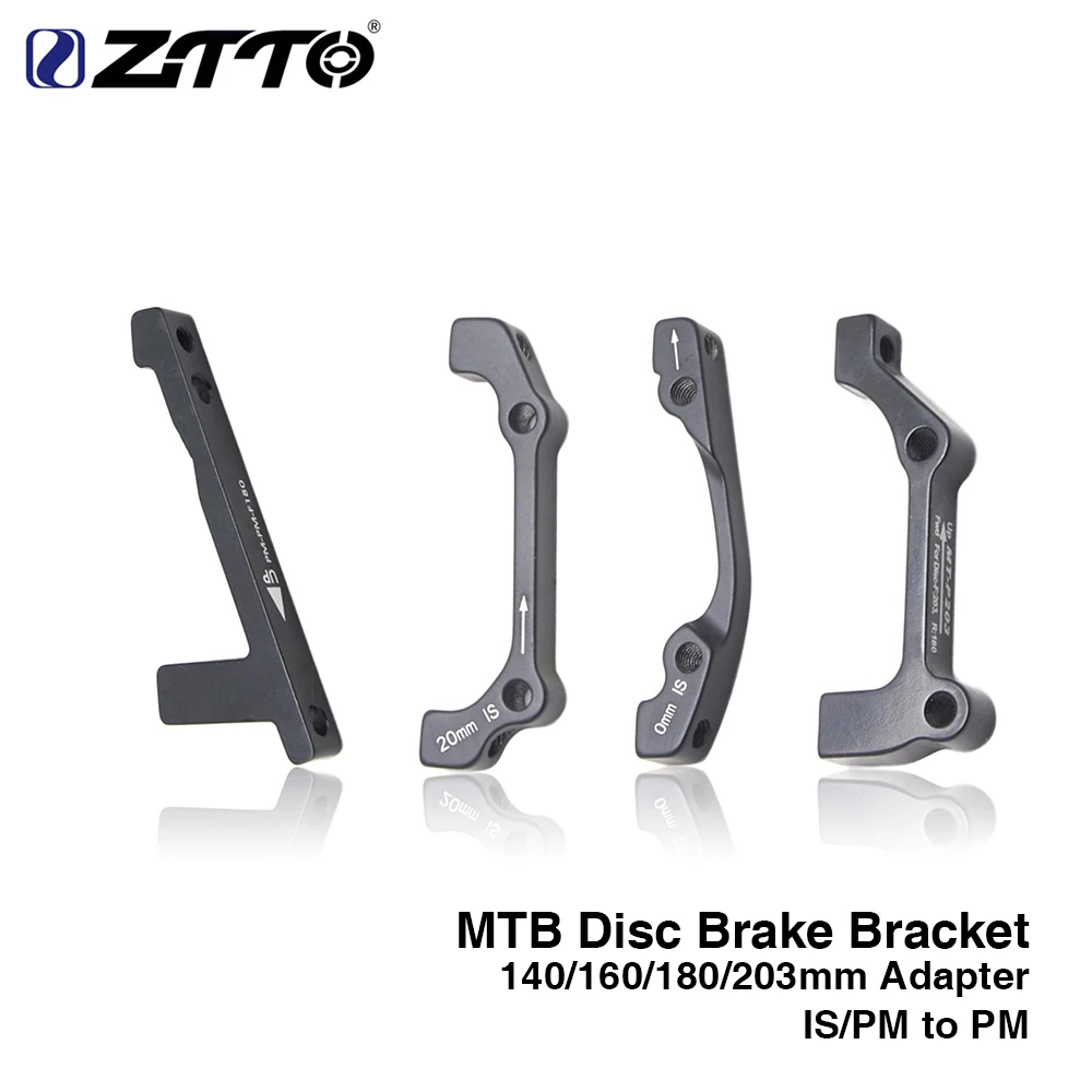 ZTTO Ultralight MTB Bike Disc Brake Bracket IS PM A B to PM A Disc Brake Mount Adapter For 140mm 160mm 180mm 203mm Brake rotor