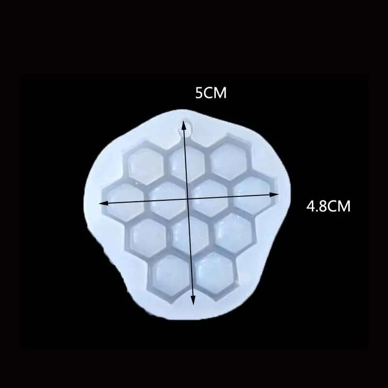 DIY honeycomb shape dropping mold soft candy cake chocolate candy biscuit mold baking kitchen silicone mold